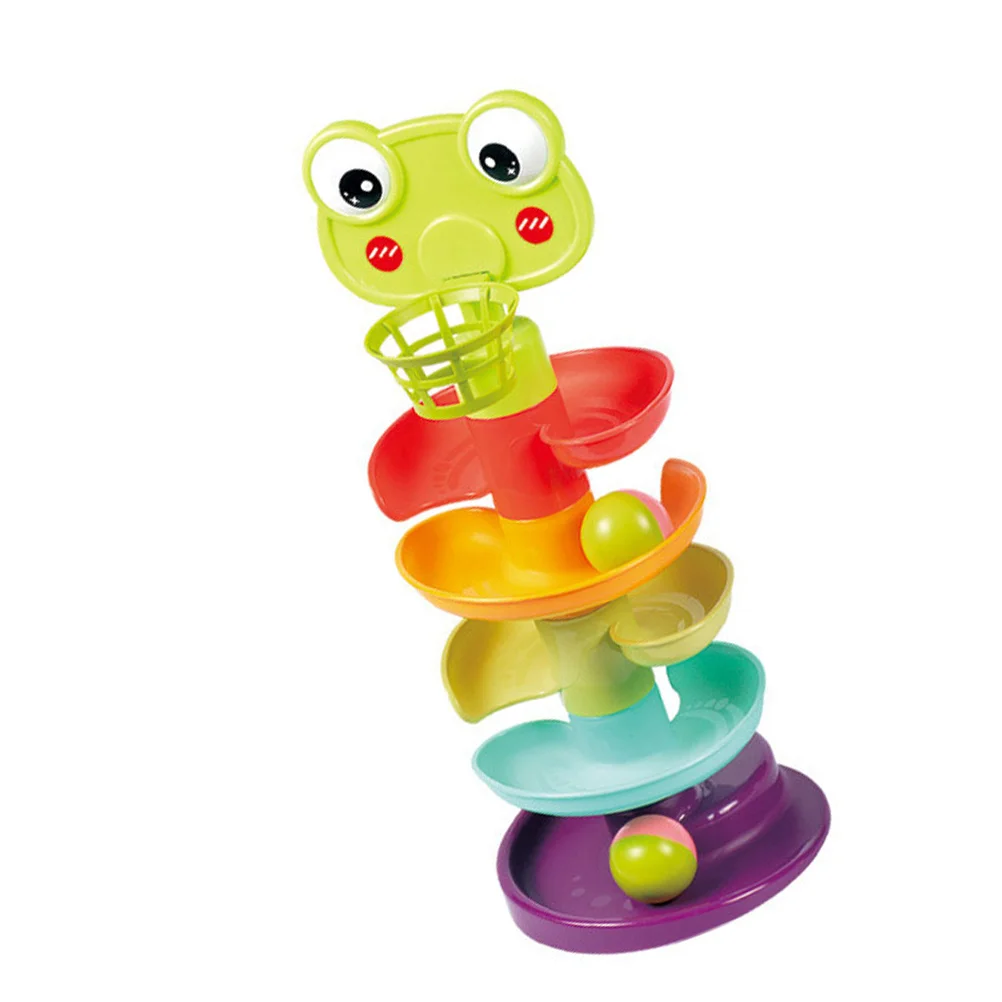 

1 Set Kids Stacking Track Stack Roll Cartoon Animal Track for Home Child Kids