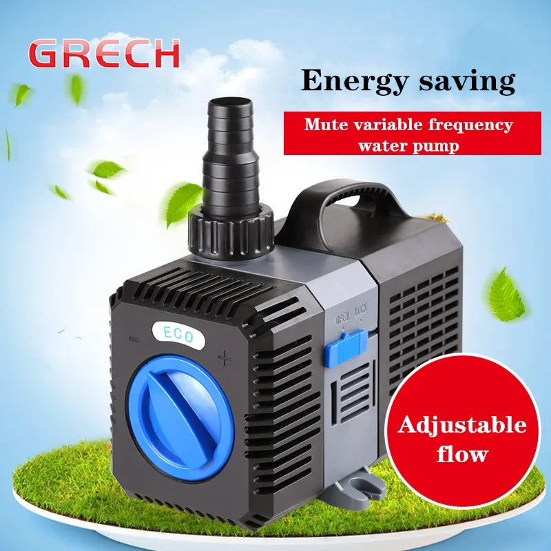 

Submersible Pump Ultra Quiet Fountain Pump for Aquarium Pond Fish Tank Water Pump Hydroponics Backyard Fountain Suction Pump