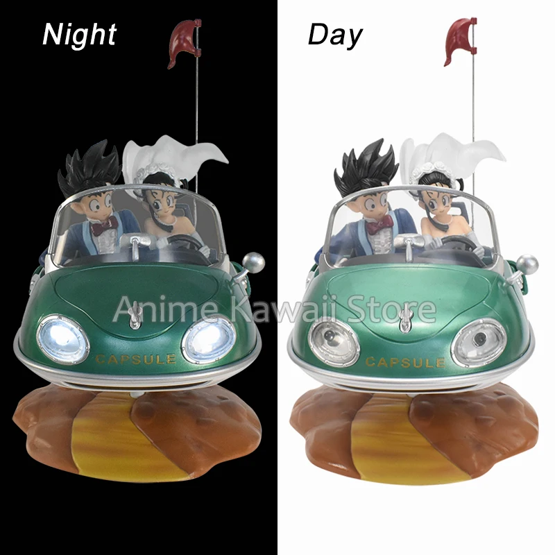 Чехол для автомобиля Goku &amp Chichi с аниме Свадебный чехол вождения корповая машинка