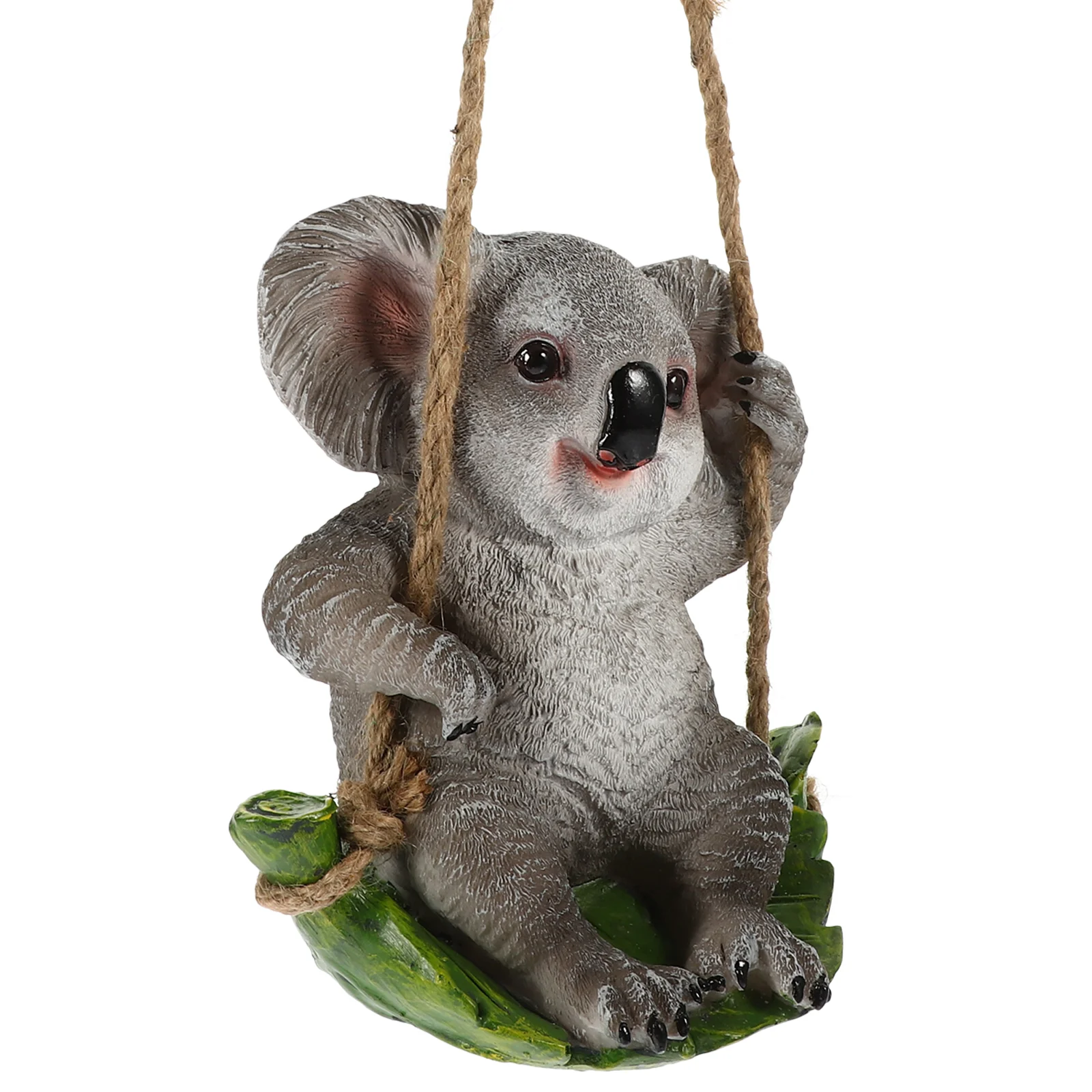 

Garden Koala Ornament Cute Statue Courtyard Accessory Decor Adorable Figure Delicate Resin Suspending Ornaments