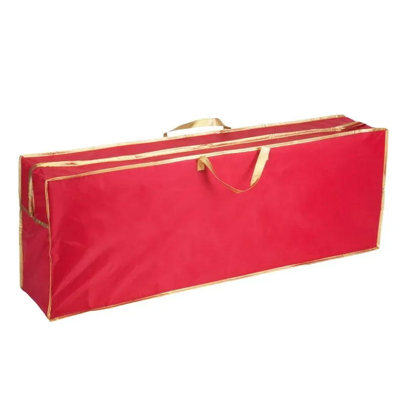

Material with Heavy Duty Handles Durable Holiday Organizer. Durable Red Nonwoven Christmas Tree Storage Bag, Heavy Duty Handles