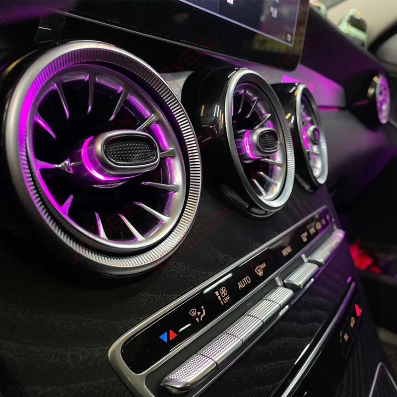 Внешнее освещение автомобиля для Mercedes Benz C Class W205 2015-2021 вентиляционные отверстия