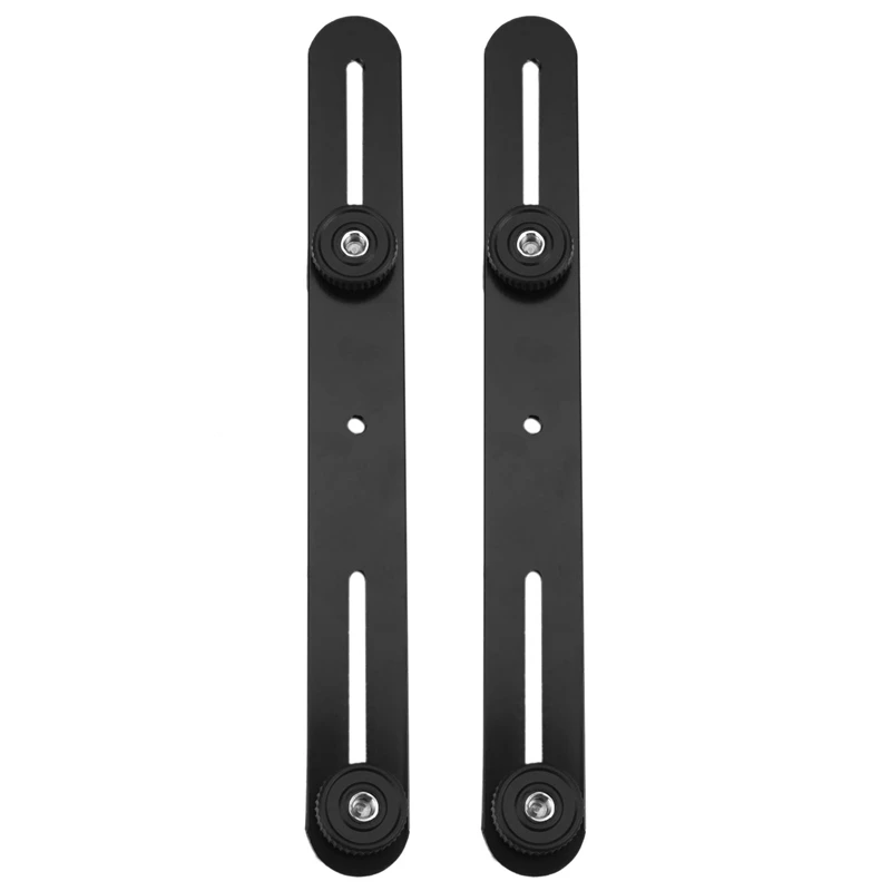 

2X Dual Flash Bracket Hot Shoe Bracket Mount Holder For Tripod Stand DSLR Camera