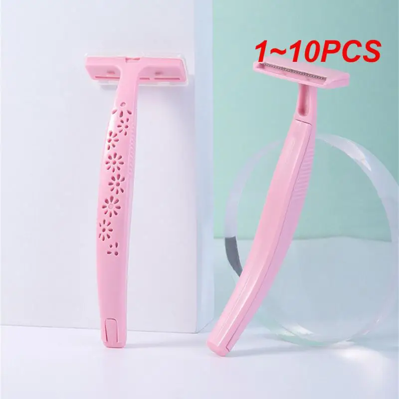 

1~10PCS T-shaped Rake Knife With Protective Net Not Easy To Scratch Comfortable Hair Removal Insensitive And Relaxed