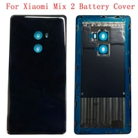 original battery cover panel rear door case housing for xiaomi mi mix 2 back cover with logo repair parts