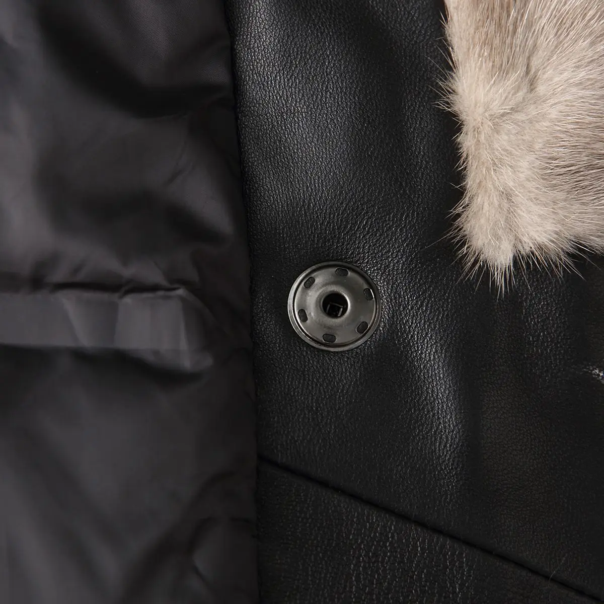 100% First Layer Sheepskin Coat Winter Long Mink Fur Collar Genuine Leather Jacket Women 2022 New Down Parkas Belt Slim Overcoat