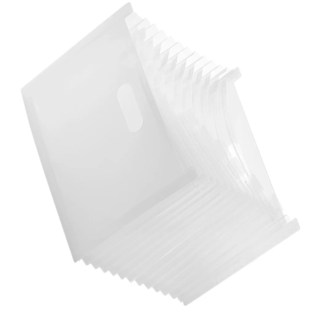 

Office Document Organizer Portable File Folder Accordion Handle Multi-layer Bag Bulk Folders