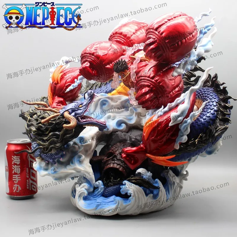 

Фигурка аниме 39 см, цельная фигурка для дуэли, Экипировка, 4 Луффи, ВАО, сельская обезьянка, D, Луффи, GK, модель искусственной куклы, коллекционная игрушка, подарок