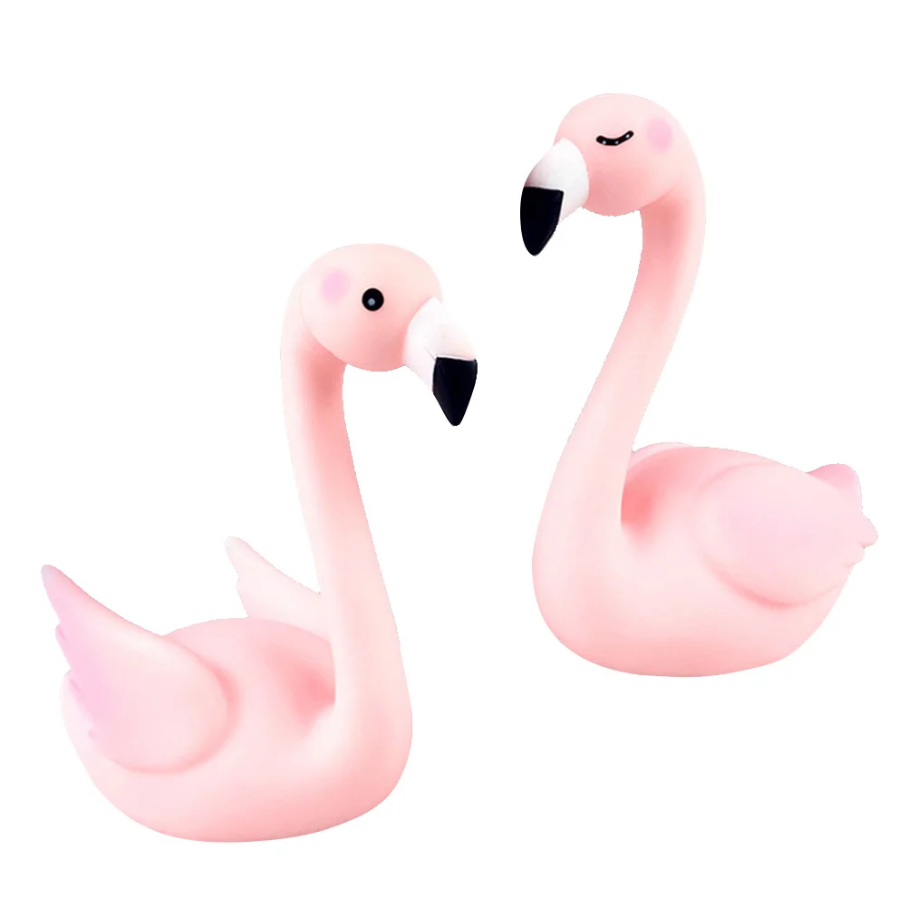 

2Pcs Figures Resin Figurines Birthday Cake Decoration Birthday Party Decoration