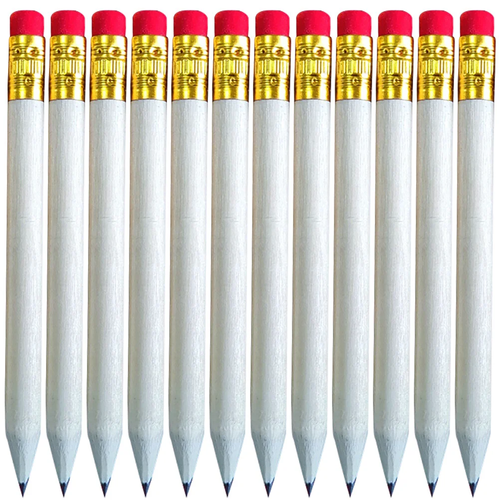 

50 Pcs Kids Stationary Small Writing Log Sketching Pencils Basswood Tool Toddler