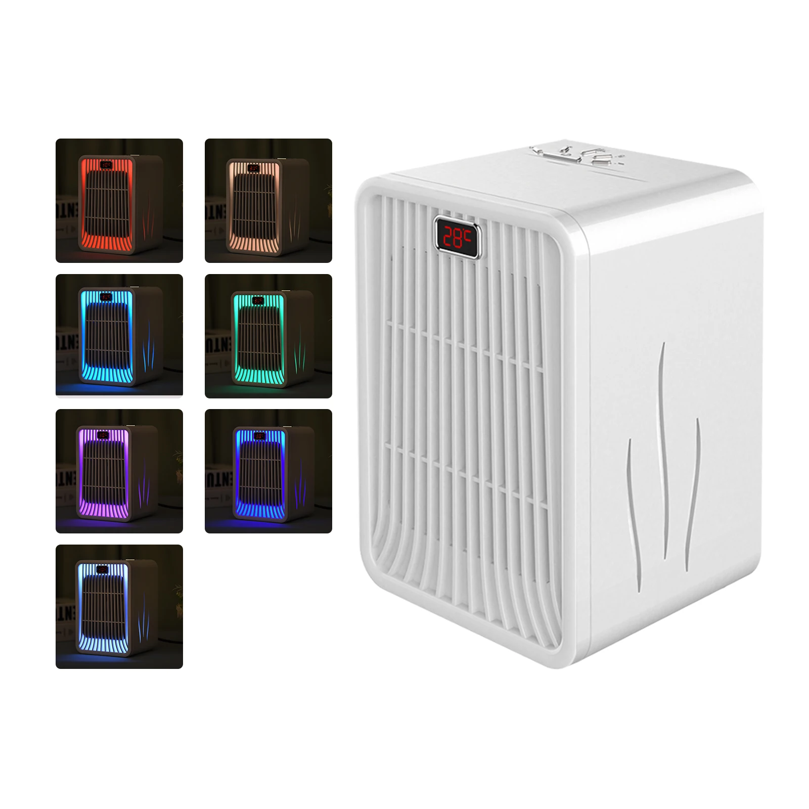 

Комнатный обогреватель, подарок для студентов, офисный обогреватель для спальни, портативные обогреватели для внутреннего дворика, уличный зимний Настольный Электрический гаражный обогреватель