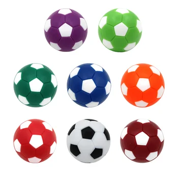 6PCS/lot 32mm Small Soccer Ball Mini Table Football Balls Black White Soccer Ball for Entertainment Flexible Trained Relaxed Toy 6