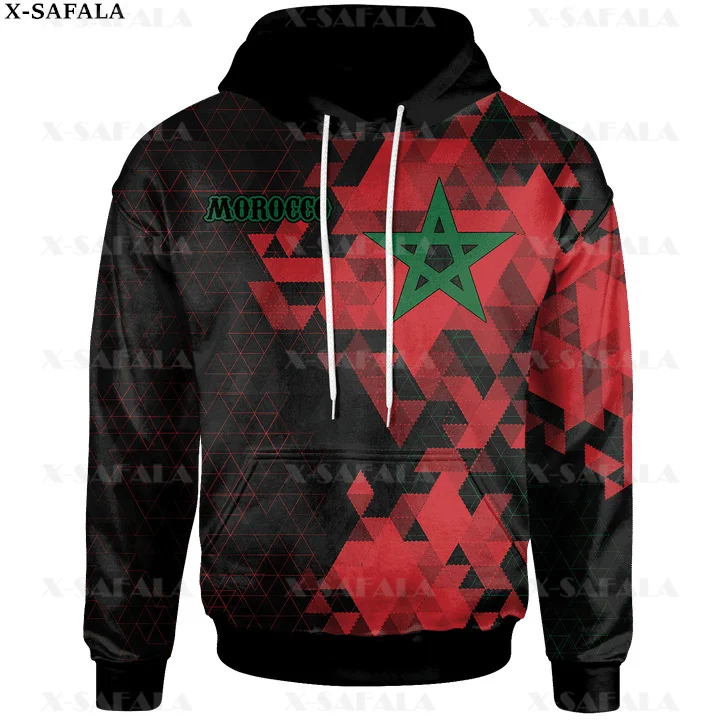 

Morocco Emblem With Coat Of Arms 3D Printed Hoodie Spring Autumn Man Women Harajuku Outwear Hooded Pullover Tracksuits Casual-6