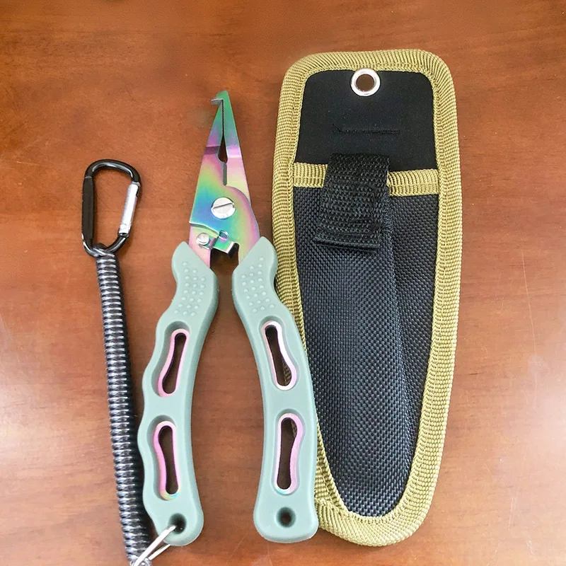 

Многофункциональный зажим Luya, рыболовные плоскогубцы, рыболовные снасти, подъемный крючок, контроль, зажим для рта рыбы, специальная резка лески