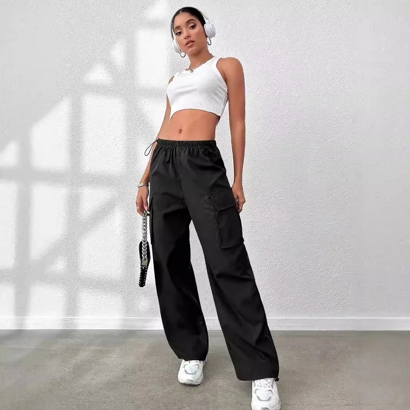 Ранняя осень 2024 панк Американский буквенный принт Спайс спортивные брюки для