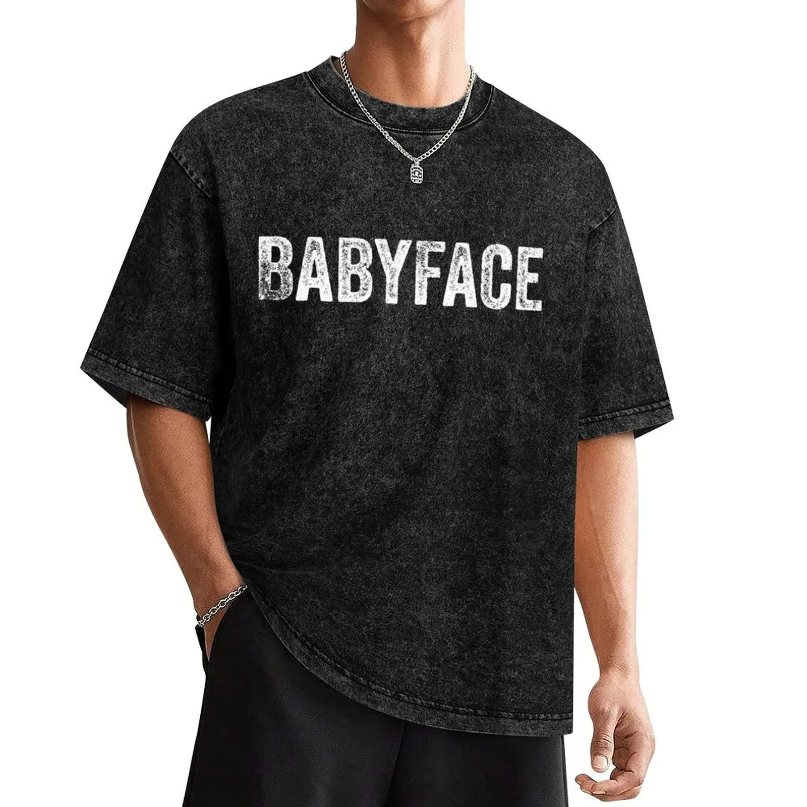 Футболка Babyface с рисунком аниме футболки для мужчин