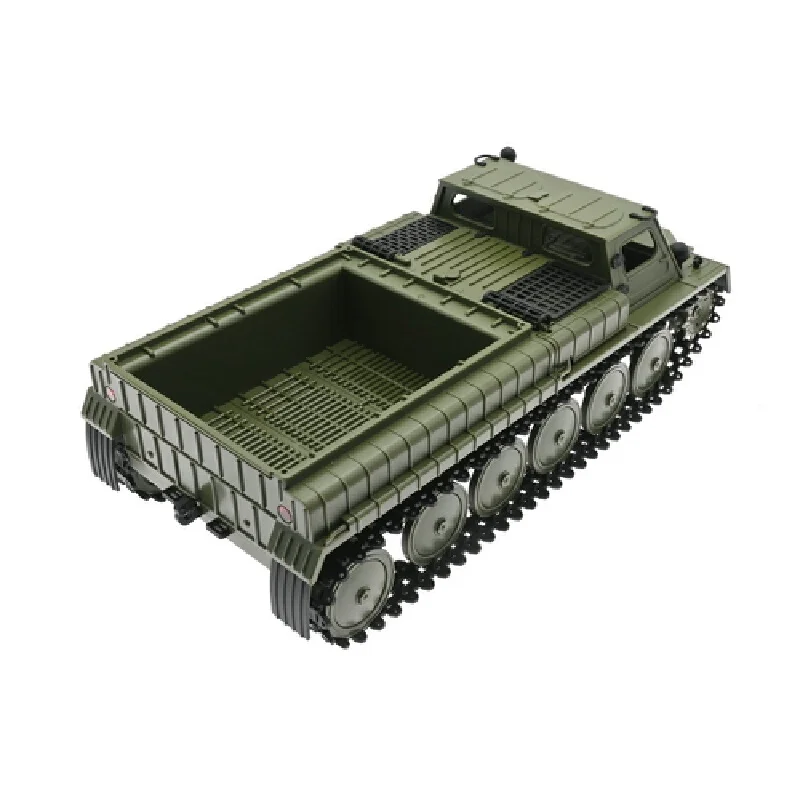 WPL E-1 GAZ-71 полноразмерный гусеничный транспортер RC автомобиль с дистанционным
