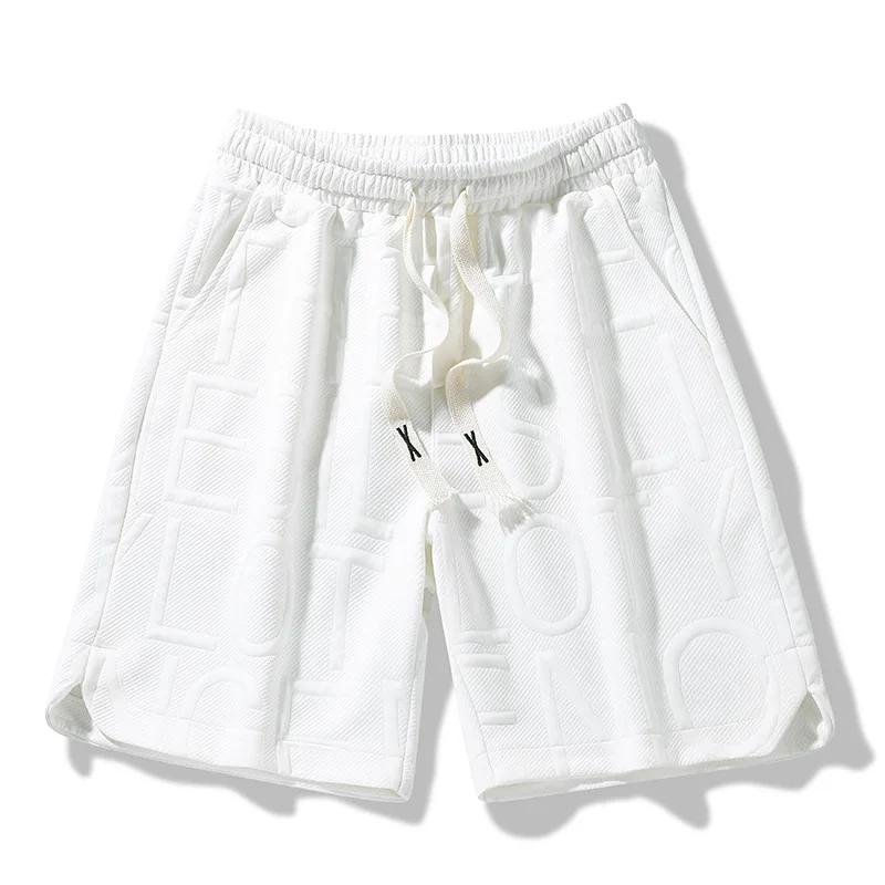 

Летние мужские шорты 2023, свободные спортивные дышащие Брендовые мужские повседневные свободные шорты для бега