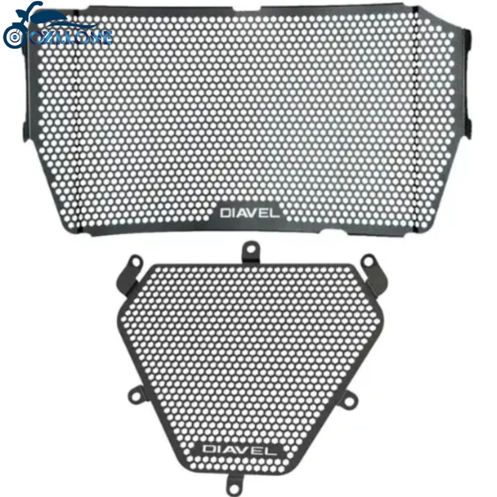 Решетка радиатора мотоцикла для DUCATI DIAVEL 1260 1260S 2019 2020 2021 2022 2023 2024 Защита масляного