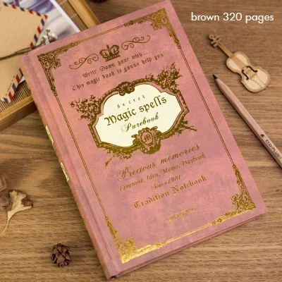 

Блокнот ZJMZYM Retro Notebook