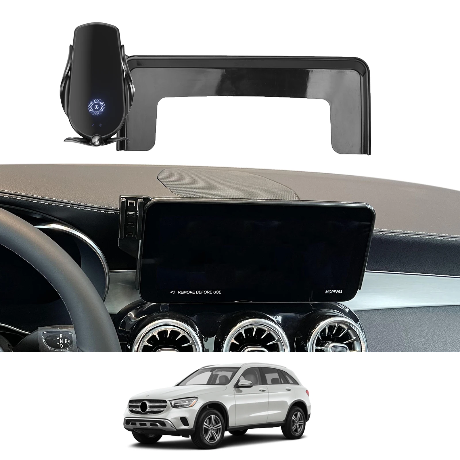 Для Mercedes-Benz GLC 2020-2022 300 43 AMG 63 S держатель телефона экран фиксированный