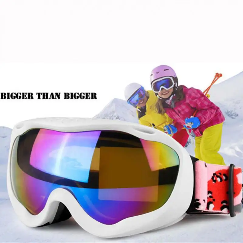

HD Ski Goggles Spherical Men Women UV Protection Dustproof Snow Moto Cycling Sun Glasses Double Layer Anti Fog Snowboard Goggle
