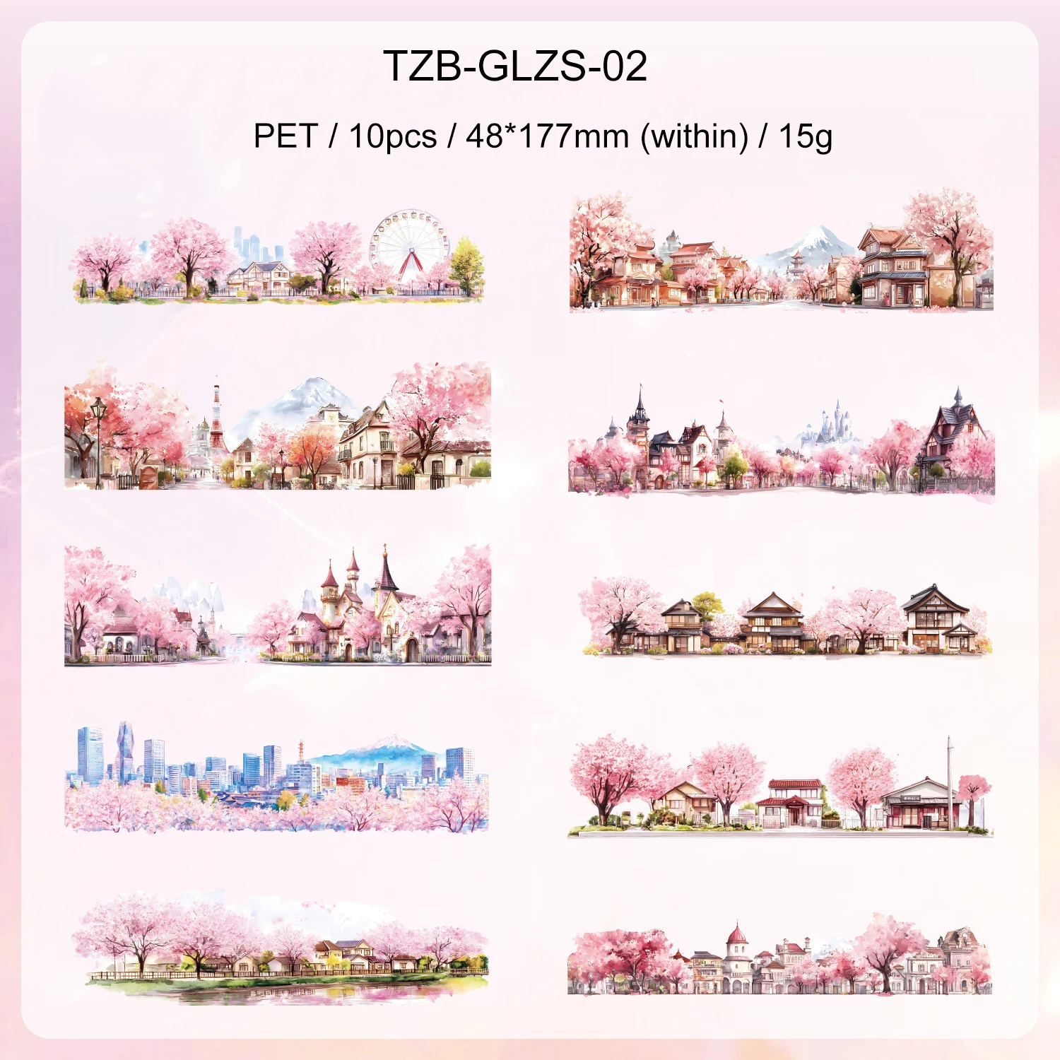 

Набор стикеров Jianwu The Thought of Lin Series