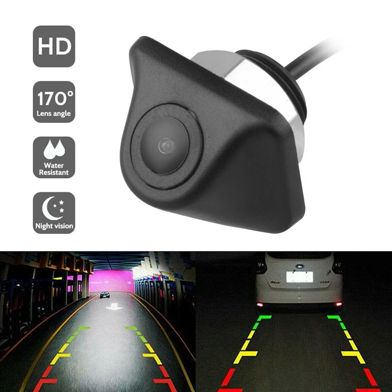 

Universal Car 170° Rear View Camera HD Waterproof Night Vision Parking Camera For Car Truck RV