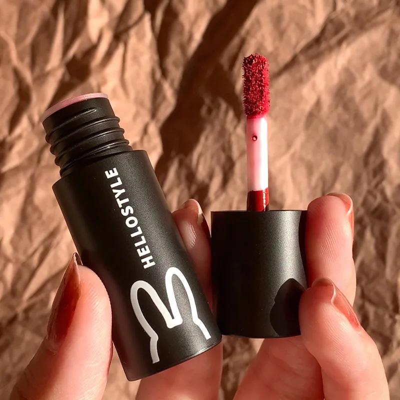 Увлажняющая туманная губная помада с черным кроликом и глазурью для девочек |