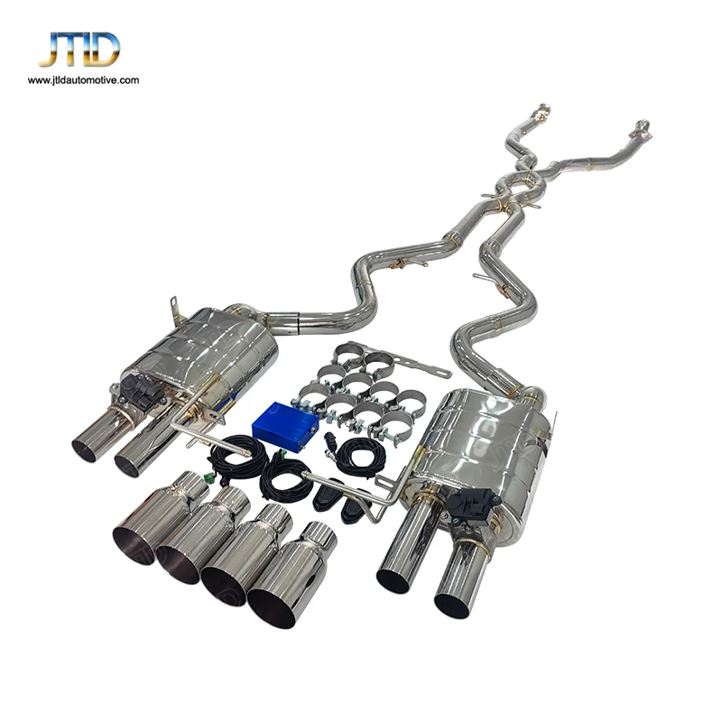 JTLD заводская выхлопная система Valvetronic из нержавеющей стали Catback для глушителя BMW