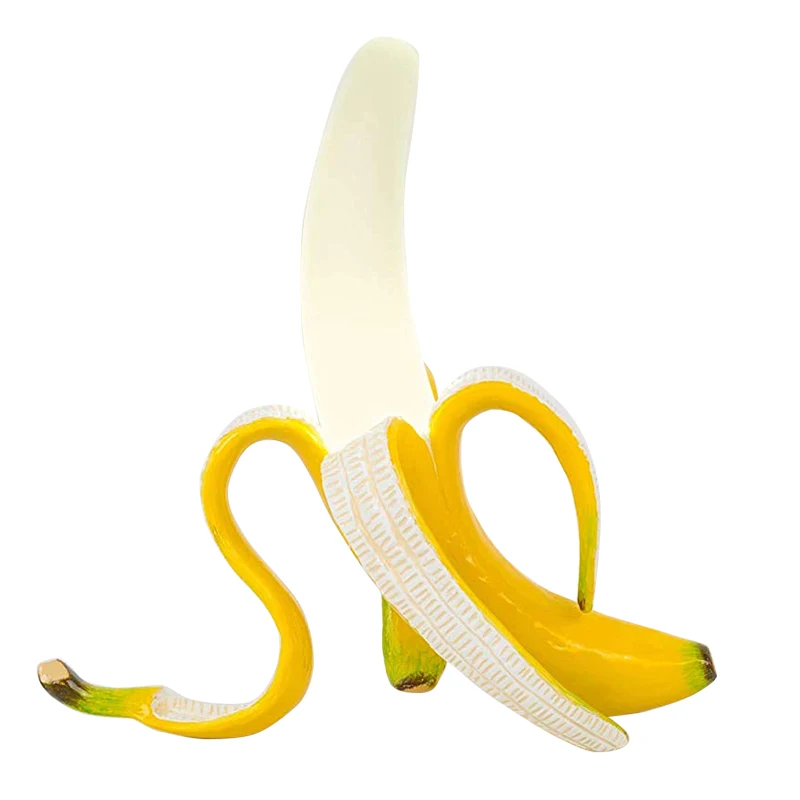 

YY Banana Table Lamp Resin Creative Gift Children's Room Bedside Night Light