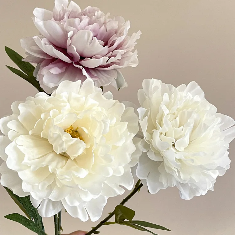 

5Pc Simulation Big Peony Artificial Flowers Home Decoration Peony Flowers Fake Flowers Decor Wedding Bouquet Photography Props