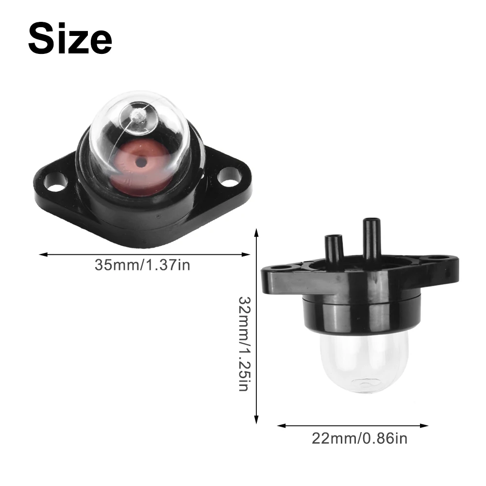 

Screw Primer Bulb 2 Pieces Accessories For Mac Cat & Partner 351 For McCULLOCH 335 435 440 Light Bulb Practical