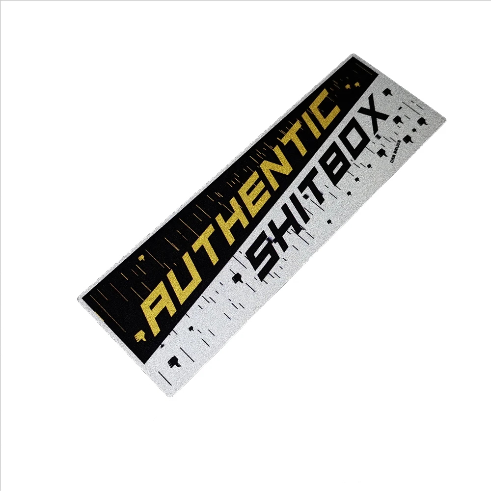 

Jdm Car Motorcycle Totem for Authentic Shitbox Tuning Decorative Sticker Auto Accessories Japan Style Pvc Reflective Effect 20cm