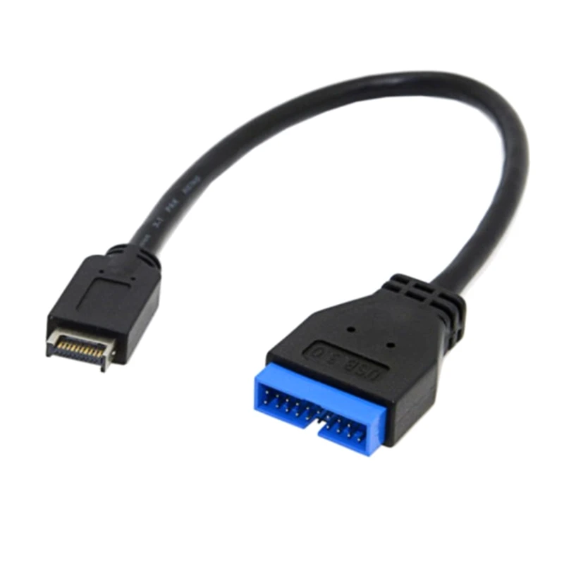 

USB3.1 20Pin Female to USB3.0 Male Extension Cable Motherboard Extender Easy Use Dropship