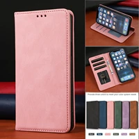magnetic flip leather phone case for iphone 13 12 11 pro max 12mini mobile cover 7 8 6 6s plus se 2020 stand coque wallet funda
