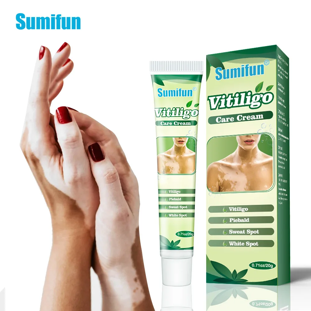 

Sumifun 20g Vitiligo Care Cream White Spot Treatment Antibacterial Ointment Localized Leukoplakia Repair Medical Care Plaster