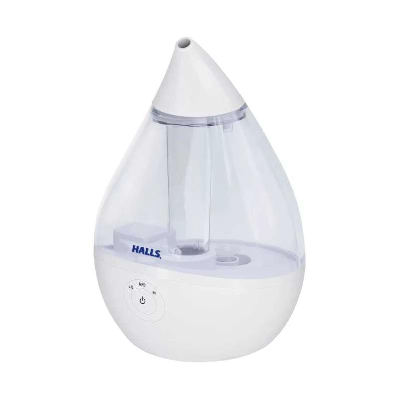 , 0.5 Gal, Clear/white Humidifier Diffuser Air Humidifier