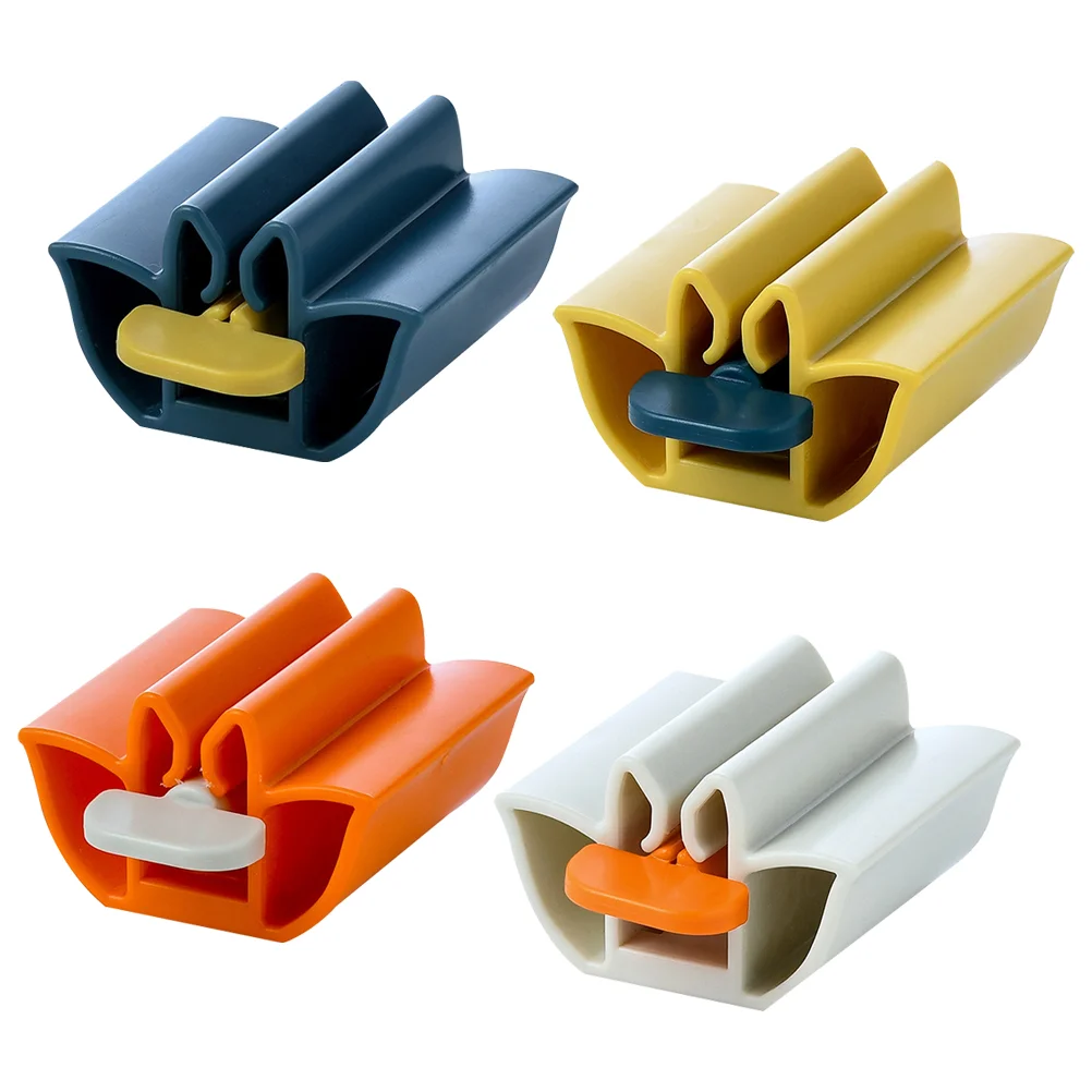 

4pcs Manual Household Practical Creative Cream Tube Squeezers Toothpaste Squeezers