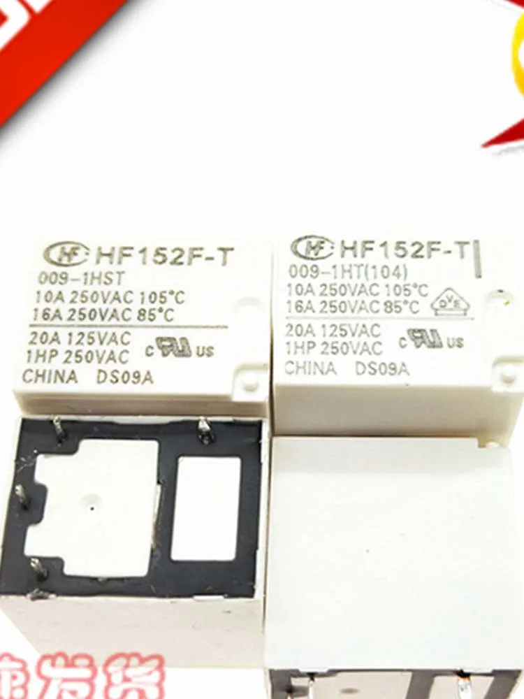 

HF152F-T 009-1cav 1HT 9V реле 9VDC 4pin