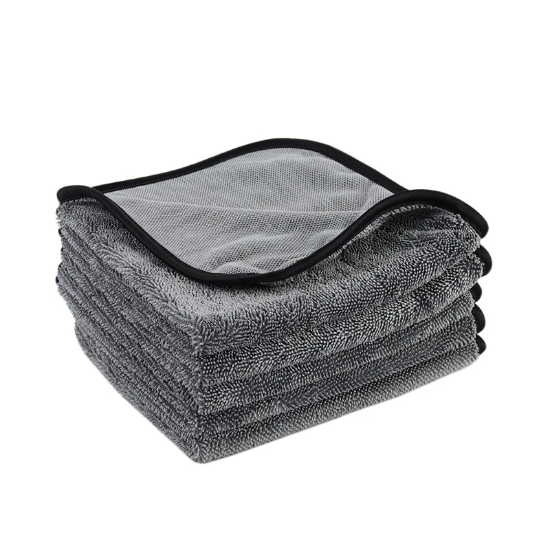 

Twisted pigtails floor rag Microfiber car wash towel is not easy to shed and thickened absorbent cleaning towel.