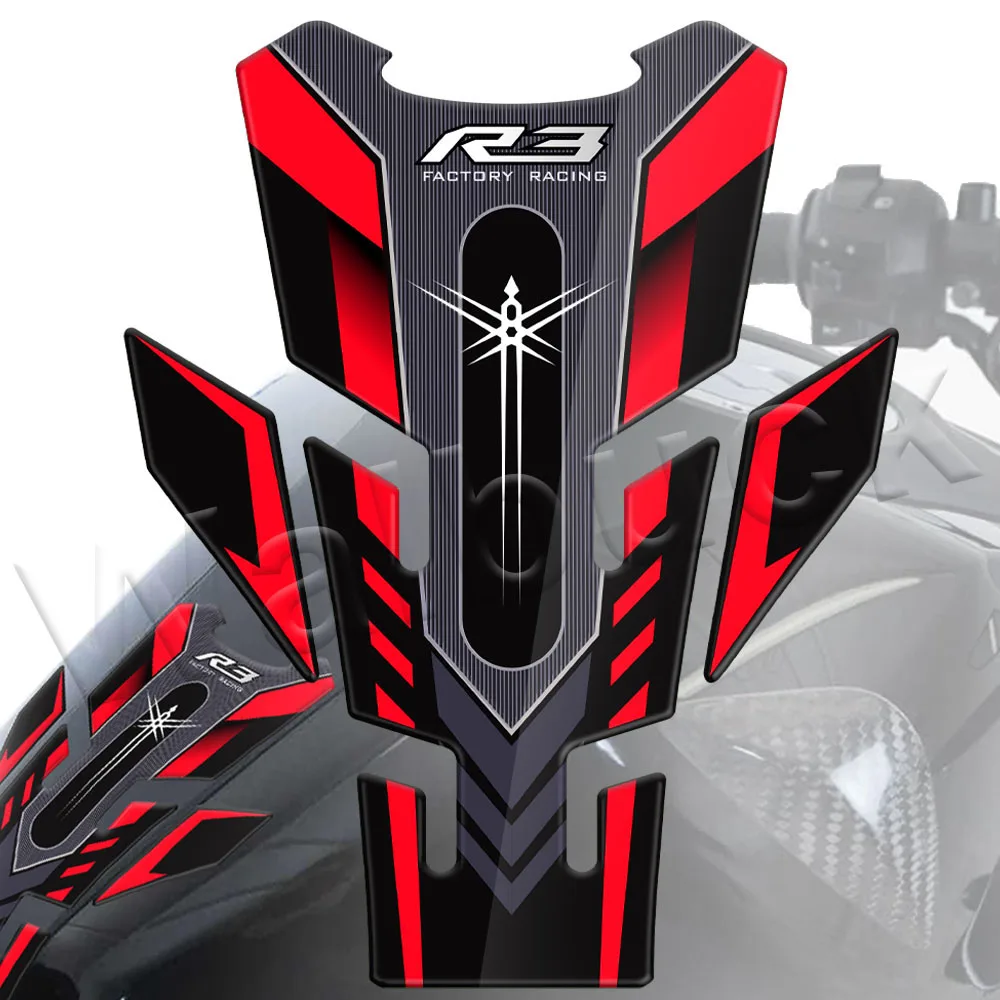 

Наклейка на топливный бак мотоцикла для Yamaha YZFR3 YZF-R3 YZF R3 3M