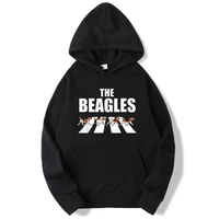 cute the beagles beagle dog lover funny graphic hoodies men cothing harajuku vintage pullover autumn winter hooded sweatshirts