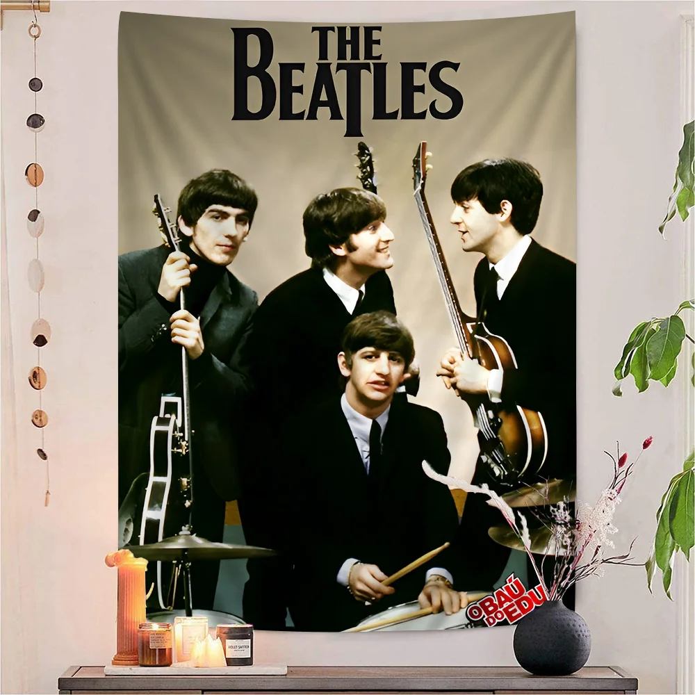 T-The-B-Beatles Rock Band DIY Wall Tapestry Art Science Fiction Room Home Decor