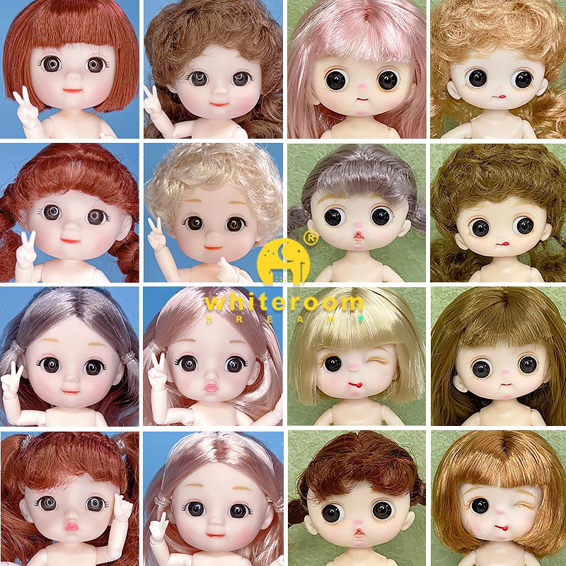 Куклы Bjd для девочек обнаженные девочки ob11 мини-кукла bjd 12 см игрушки детская