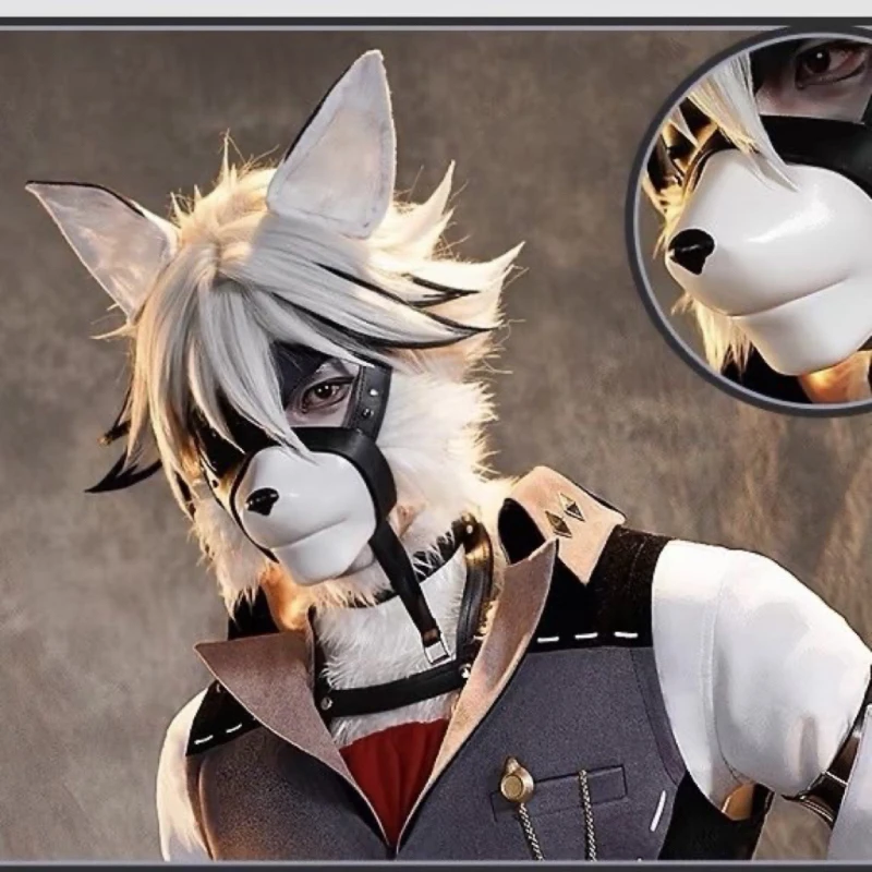 Маска для косплея игры Zenless Von Lycaon реквизит костюм зоны Zero cos капюшон Униформа