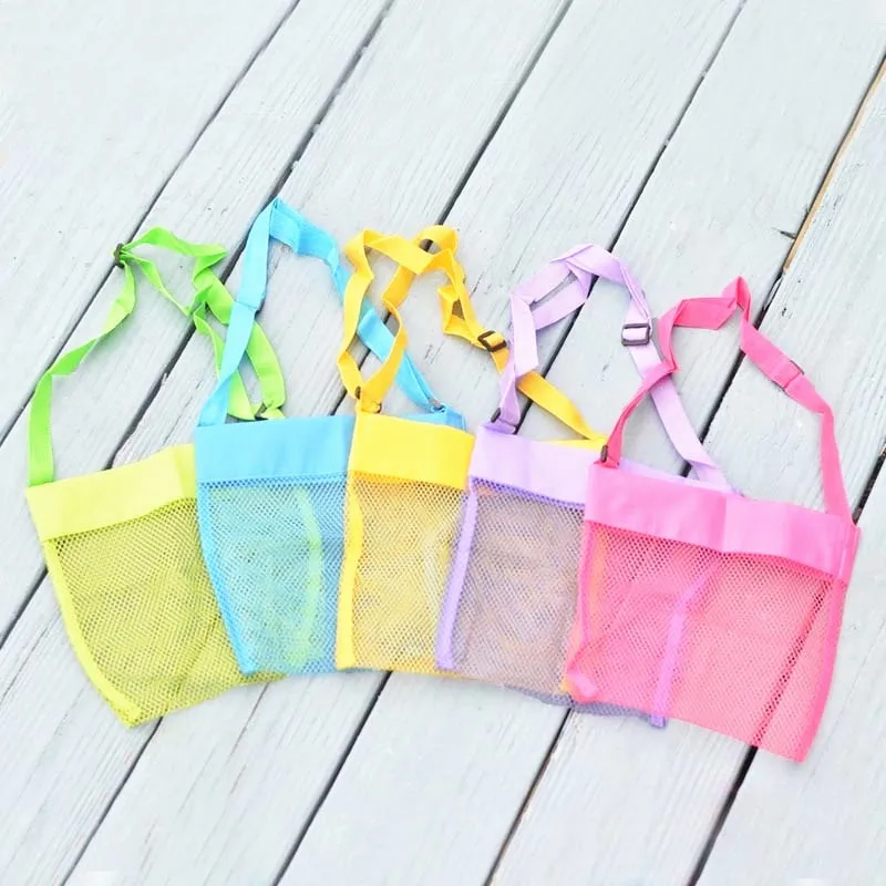 Baby Bath Toys Mesh Net Toy Storage Bag Water Toys for Waterproof Cloth Kids Beach Sand Toys Organizer Basket Net Dropshipping