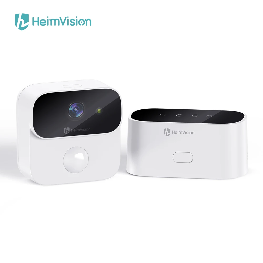 Heimvision-cámara IP con batería inalámbrica para el hogar, sistema de seguridad con detección de movimiento PIR, visión nocturna a Color, con Wifi, asegurar B1, 2K