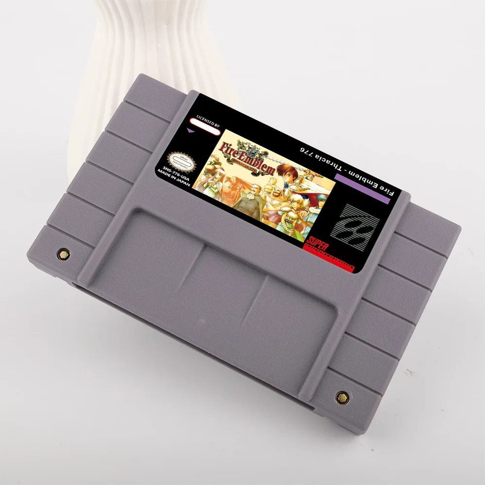Фото Fire Emblem - Thracia 776 RPG Game для SNES 16-битная игровая карта для США Версия NTSC Игровая консоль SNES ДЛЯ Nintendo №1