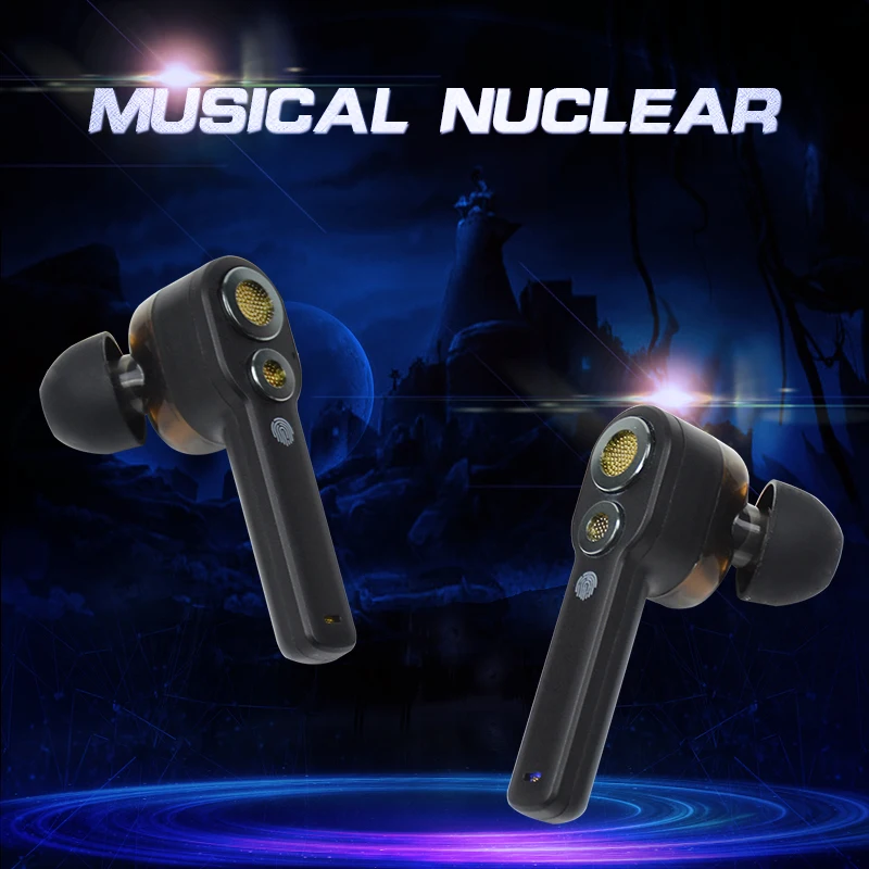 

D18 TWS Dual Coil Wireless Earphones Bluetooth V5.0 Headphones Touch Control Earphones Sport Heasets Stereo HD Talking With Mic